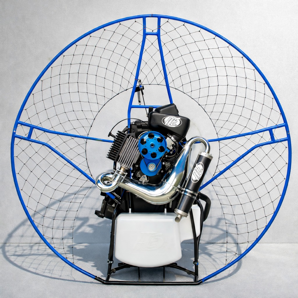 Daytona frame with MV1 185 complete paramotor